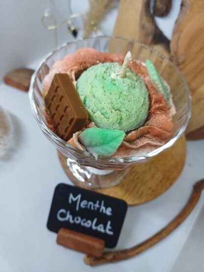 Bougie "Menthe chocolat" - Image 2