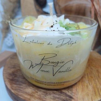 Bougie "Monoï vanille"