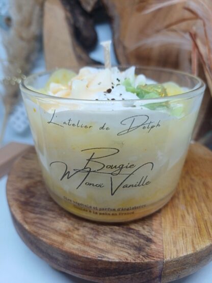 Bougie "Monoï vanille"