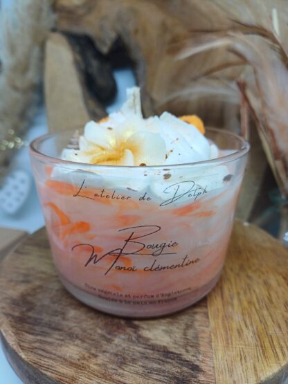 Bougie "Monoï clémentine"