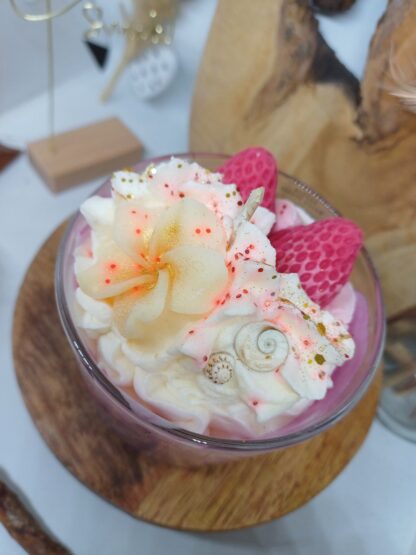 Bougie "Monoï fraise" - Image 2