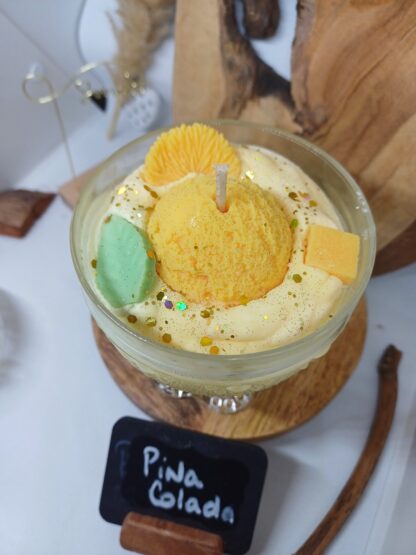 Bougie "Pina Colada" grande coupe - Image 2