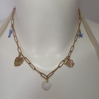 Collier «Minuit Solaire»