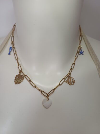 Collier «Minuit Solaire»
