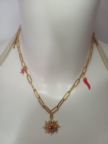 Collier "Flamme Intérieure"