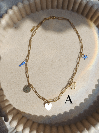 Collier «Minuit Solaire»