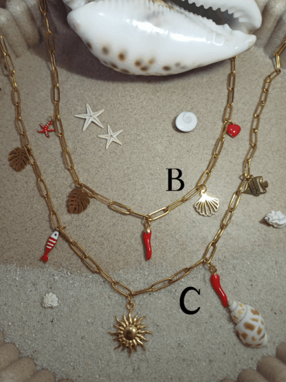 Collier "Flamme Intérieure"