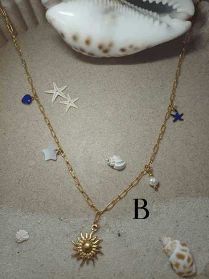 Collier «Minuit Solaire»