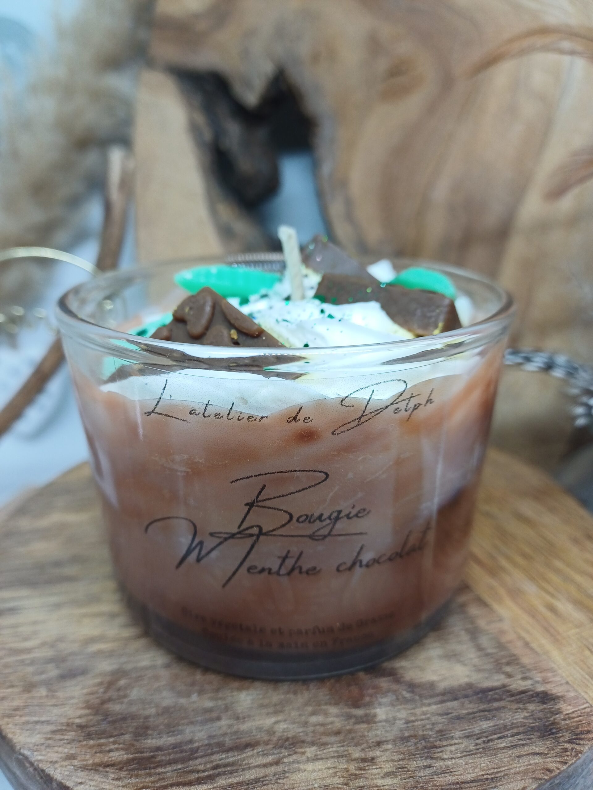 Bougie "Menthe Chocolat"