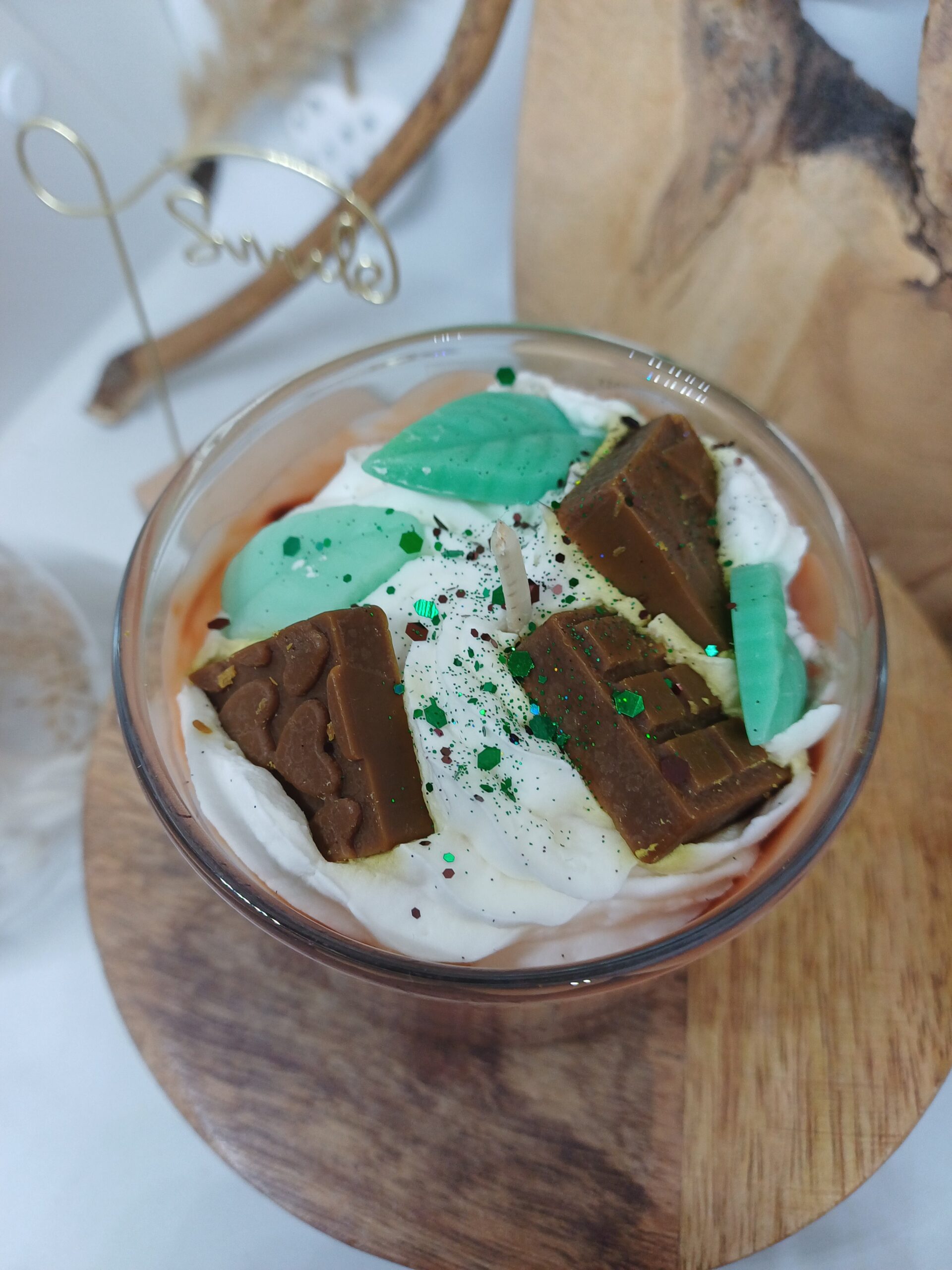 Bougie "Menthe Chocolat"