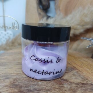 Fondant onctueux "Cassis nectarine"