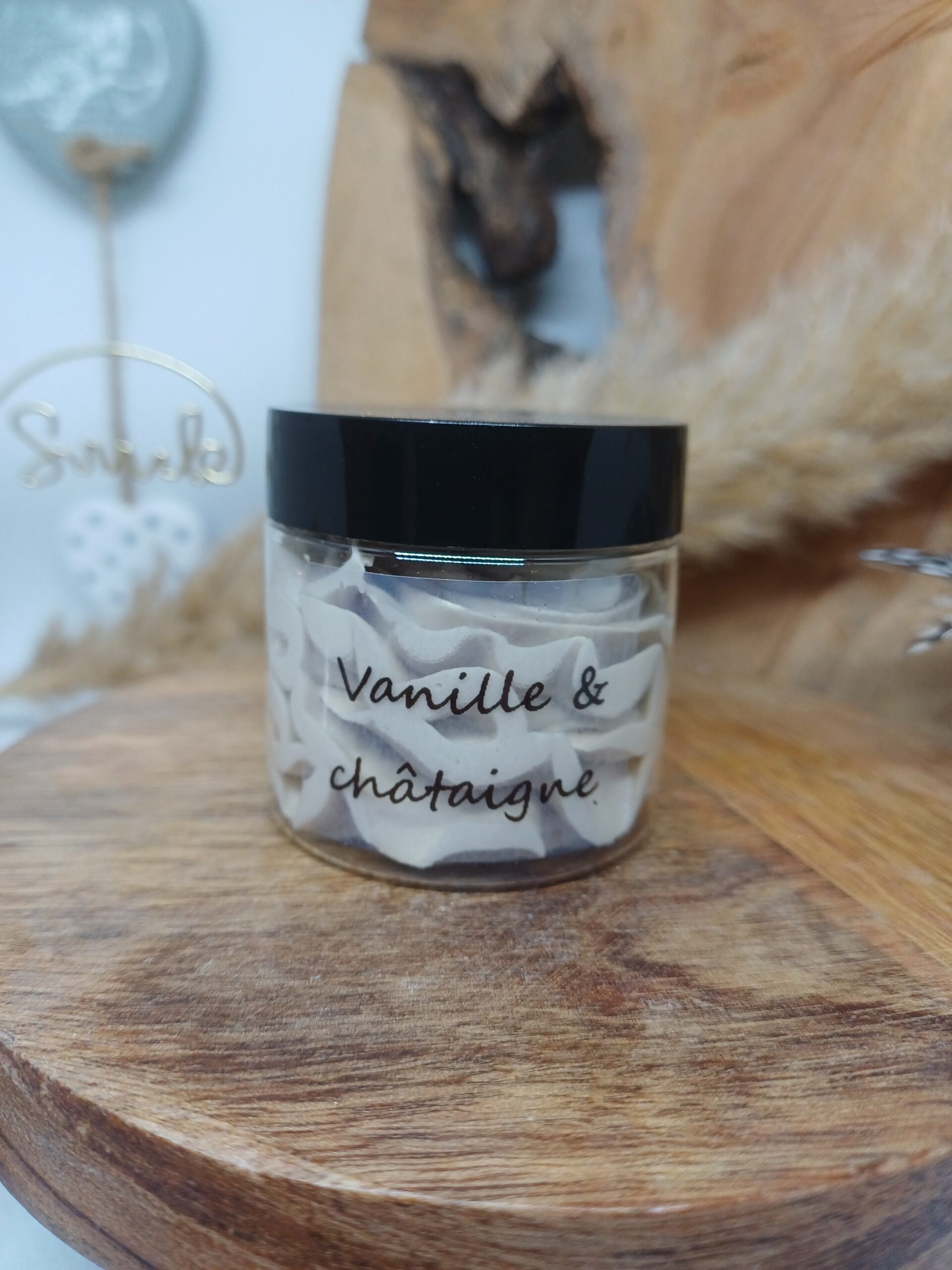 Fondant onctueux "Vanille châtaigne"